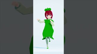 【VRoid】Bell Pepper Exercises by Kana Arima【Oshi no ko】【MMD】 #Shorts