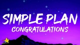 Simple Plan - Congratulations (Lyrics)