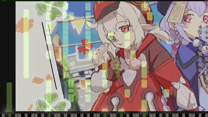 [เปียโน/ มีสกอร์] Let the Wind Tell You - 2021 เก็นชินโอมปอกต์ Greetings of the Year - Piano Solo