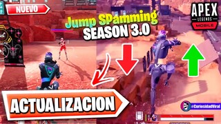 😳Apex Legends Mobile: Jump Spamming VOLVIO - Dispersión de Balas y NO RECOIL | Mini Actualización