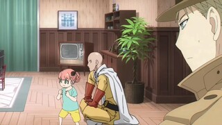 Saitama train Anya / spy x family/ one punch man