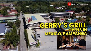 Gerry's Grill opens in Mexico, Pampanga