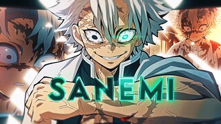 「NEON BLADE 💚」Sanemi Glow Up「AMV/EDIT」4K
