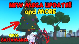 😲INSANE MEGA UPDATE + New Bosses & New Class!! | OPM Saitamania Roblox