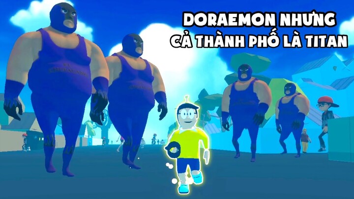 Game Doraemon Ấn Độ Nhưng Thành Phố Toàn Là Titan Khổng Lồ | Karos TV