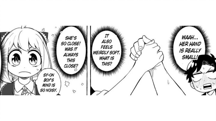 [SPY×FAMILY | Ciguà | Fanwork] Đọ tay? Chỉ vì muốn nắm tay thôi [Raw]