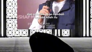 Assalamualaikum warahmatullahi wabarakatuh, Subhanallahi wabihamdihi Subhanallahil adzim