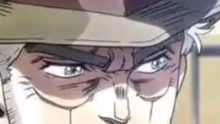 The jojos have the same face. You thought it was Joseph, but it was actually Ko no Kujo Jotaro.