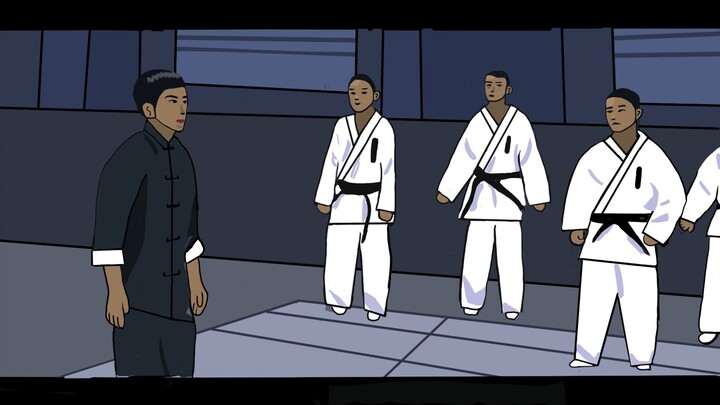 【Learned to draw for three years】Ip Man famous scene: I want to fight ten animated versions
