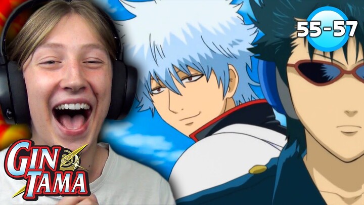 GINTAMA IS AMAZING! - Gintama Episode 55, 56, 57 Reaction