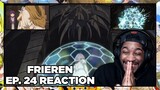 FRIEREN MIGHT NOT BE THE ONLY THREAT IN THIS DUNGEON!!! Frieren Episode 24 Reaction