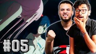 🤖 ¡WAIFUS MARCANDO TERRITORIO! | REACTION - REACCIÓN | DARLING IN THE FRANXX! | CAP 05