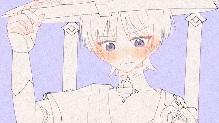 [原神/散荧/流荧]再见、偷花人