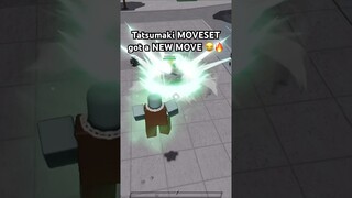 TATSUMAKI MOVESET GOT A NEW MOVE ๐ฅ๐ The Strongest Battlegrounds ROBLOX #shorts