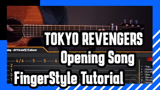 [FingerStyle] Tokyo Revengers Opening Song (CryBaby) Tutorial With Score