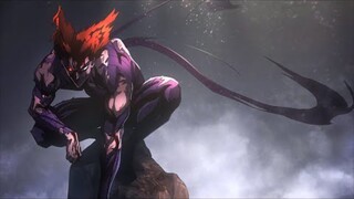 Khung cảnh Garou ngồi trên tảng đá được Fan Animation làm lại quá peak 😳🔥