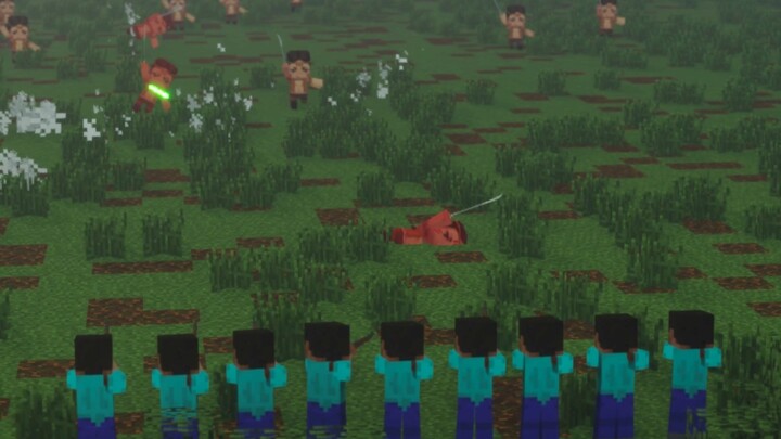 "Minecraft" Gambar Langka Perang Dunia Online Pertama 2