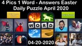 4 Pics 1 Word - Easter - 20 April 2020 - Daily Puzzle + Daily Bonus Puzzle - Answer - Walkthrough