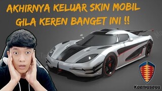 AKHIRNYA KELUAR SKIN MOBIL KOENIGSEG BARU , GILA KEREN BANGET LANGSUNG GACHA INI !! - PUBG MOBILE