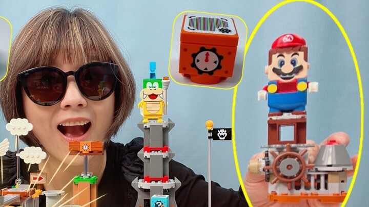 Tại sao lại gọi là bộ đồ phiêu lưu tùy chỉnh Mario, hóa ra trong đó có một máy tùy chỉnh gạch dấu ch