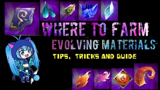 MU ORIGIN 2: WHERE TO FARM EVOLVING MATERIALS (TIPS, TRICKS AND GUIDE)