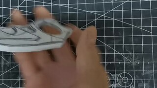 [Paper Model] Claw Knife, this is the most paper-saving model I have ever made