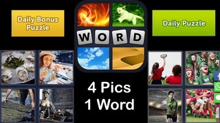 4 Pics 1 Word - Ireland - 31 March 2020 - Daily Puzzle + Daily Bonus Puzzle - Answer - Walkthrough