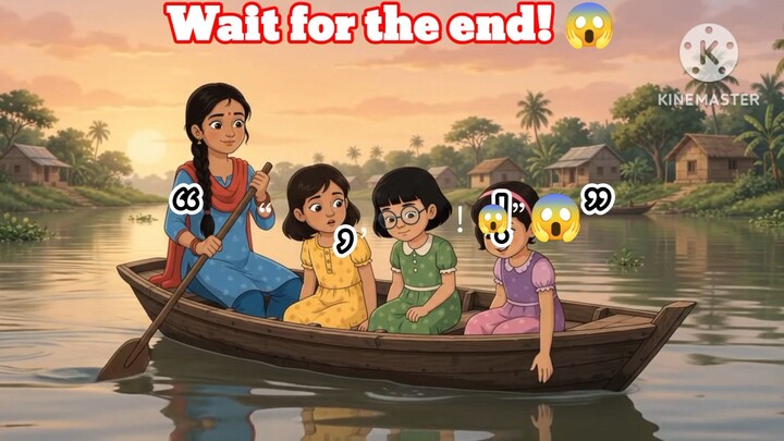 গরিব পাঁচ বোনের এই কাজ দেখে সবাই অবাক! 😢❤️ | শিক্ষামূলক কার্টুন গল্প | Bangla Cartoon Story #shorts