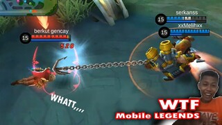 Mobile legends WTF | Funny moments 300IQ TANK!