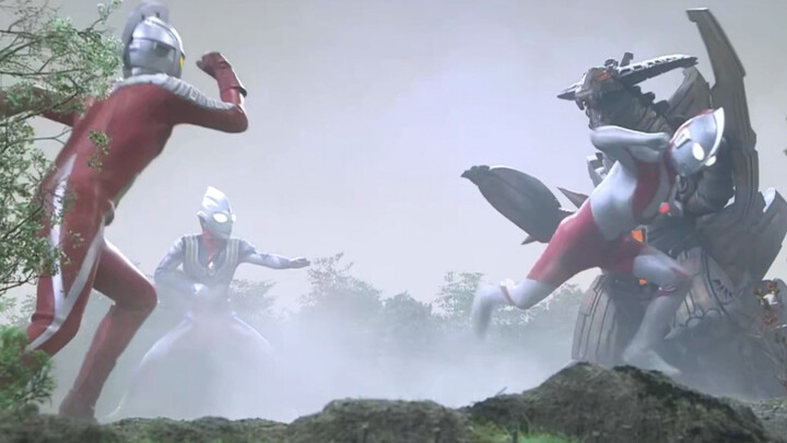 [X酱] Let's take a look at the famous scene in Ultraman where a gang fight failed but ended up gettin
