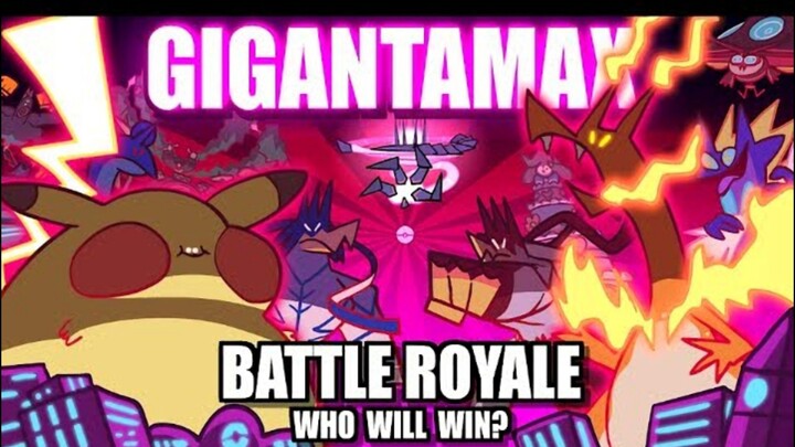 [Chinese Subtitles] Gigantamax Pokémon Battle Royale