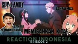 DIJODOHIN ANYA🥰 - SPY x FAMILY Episode 2 Reaction Indonesia