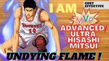 [Slam Dunk Mobile] Undying Flame + Never Give up = Real MVP = Advanced/Ultra Hisashi Mitsui -Best SG