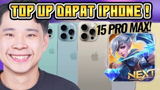 Top Up Diamond Dapat iPhone 15 Pro Max!