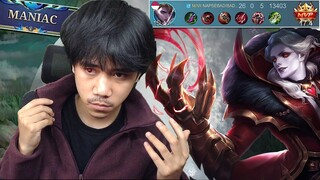 KETIKA ALUCARD KU MELOMPAT DI SITULAH MUSUH AUTO JADI TOMAT - Mobile legends