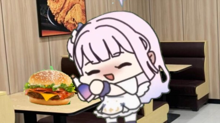 Hamburger ~ Versi tanpa potongan