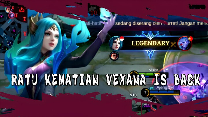 Vexana ratakan musuh dengan ez