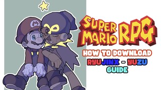 How to download and play Super Mario RPG Remake on PC (XCI) YUZU-RYUJINX GUIDE