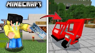 Nanalo ako ng TRICYCLE sa Lotto sa Minecraft | Crush angkas ka