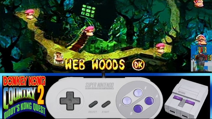 Donkey Kong Country 2 Fase da aranha curta essa trilha sonora Nostalgica!