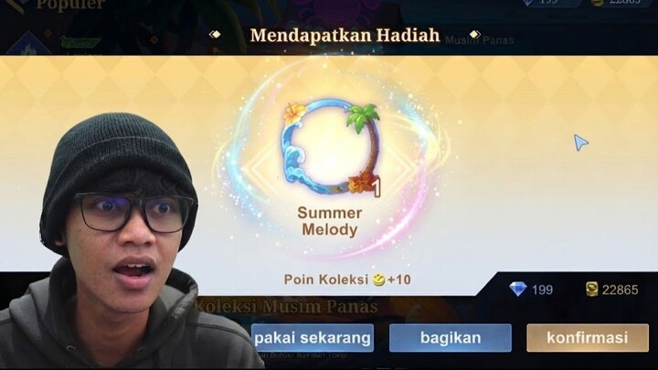Profil Makin Cantik! Showcase Border Eksklusif Summer Melody Magic Chess GO:GO #mcgg #gameplay