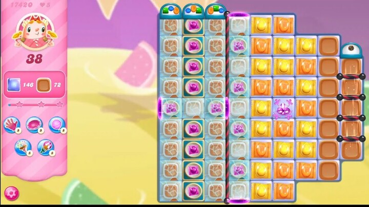 Candy crush saga level 17420