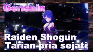 Raiden Shogun Tarian pria sejati