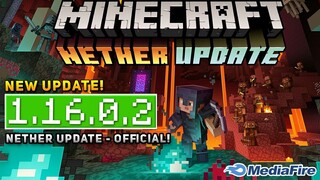 MCPE 1.16 NEW OFFICIAL NETHER UPDATE - Biomes, Block, Mobs!!