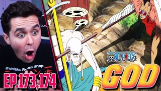 "HOW DO YOU EVEN BEAT THIS?!" One Piece Ep.173,174 Live Reaction!