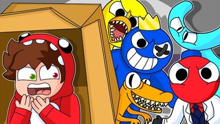REGRESA EL MONSTRUO AZUL 🤪 RAINBOW FRIENDS 2 - HAY QUE ESCAPAR!!!
