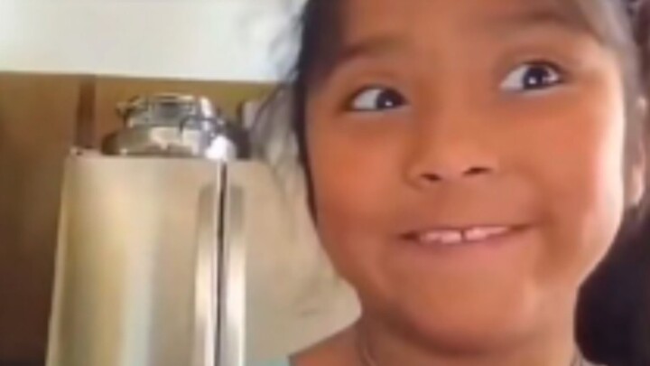 My little sister’s entrance was seriously unique!