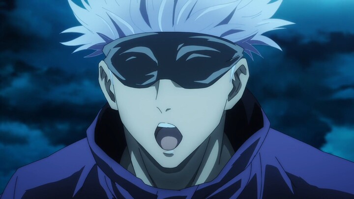 gojo satoru against sukuna there is megumi too!