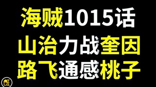 【阿旺】海贼1015话！山治帅气登场力战奎因，路飞获救通感桃之助！