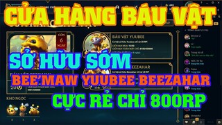 [LMHT] REVIEW SỰ KIỆN CỦA HÀNG BÁU VẬT BEEMO | SỞ HỮU SKIN YUUBEE, BEE'MAW, BEEZAHAR GIÁ RẺ